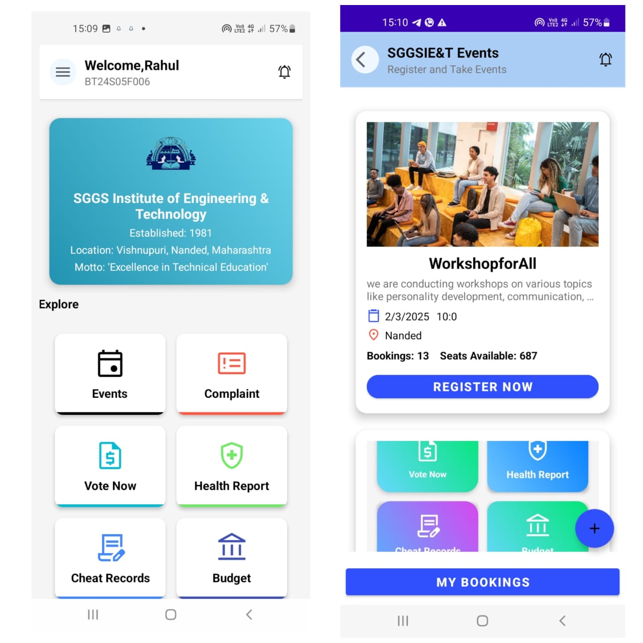 SGGSIE&T - Paperless College App
